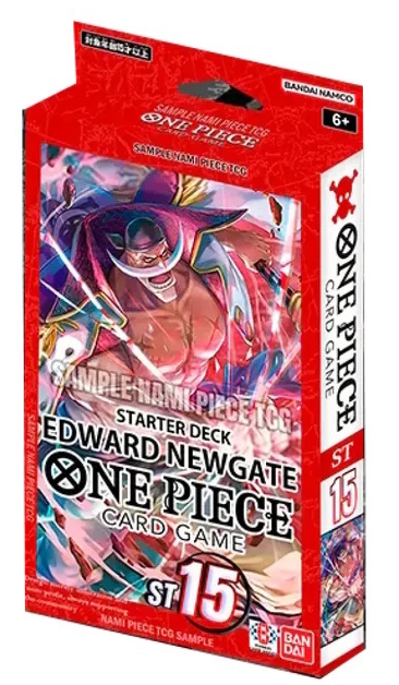 One Piece Card Game - Starter Deck Red Edward Newgate - ST15 Lorecards One Piece Card Game - Starter Deck Red Edward Newgate - ST15 Lorecards
