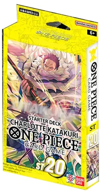 One Piece Card Game - Starter Deck Yellow Charlotte Katakuri - ST20 Lorecards One Piece Card Game - Starter Deck Yellow Charlotte Katakuri - ST20 Lorecards