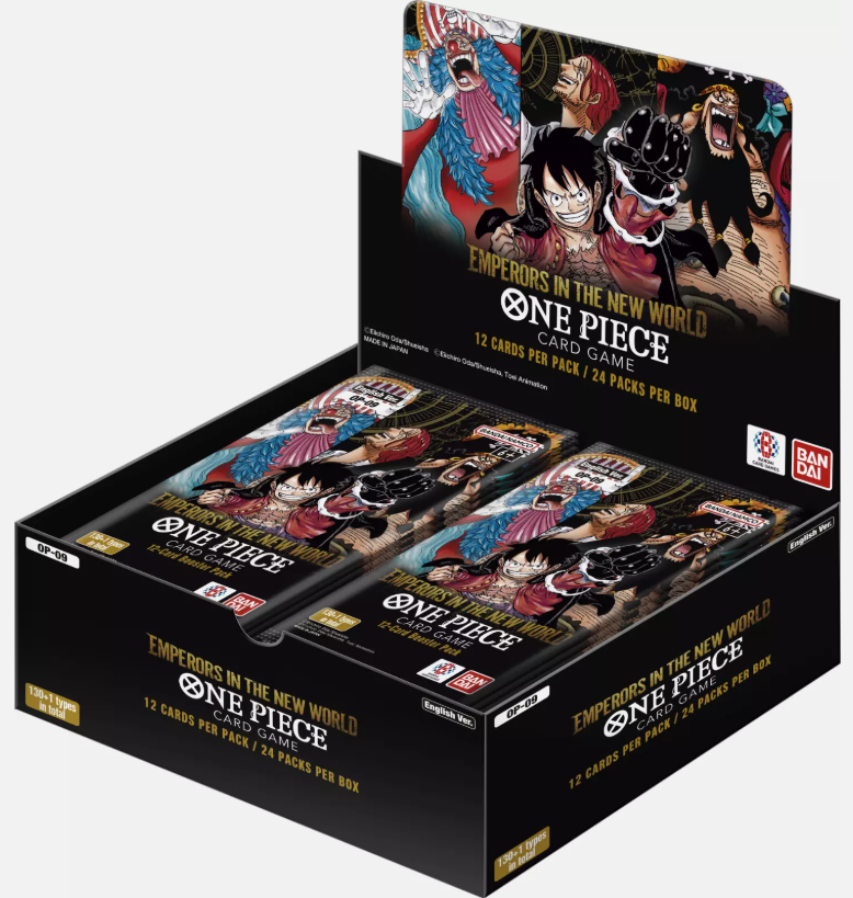 One Piece Card Game - Emperors In The New World Booster Display OP09 (24 Booster Packs)