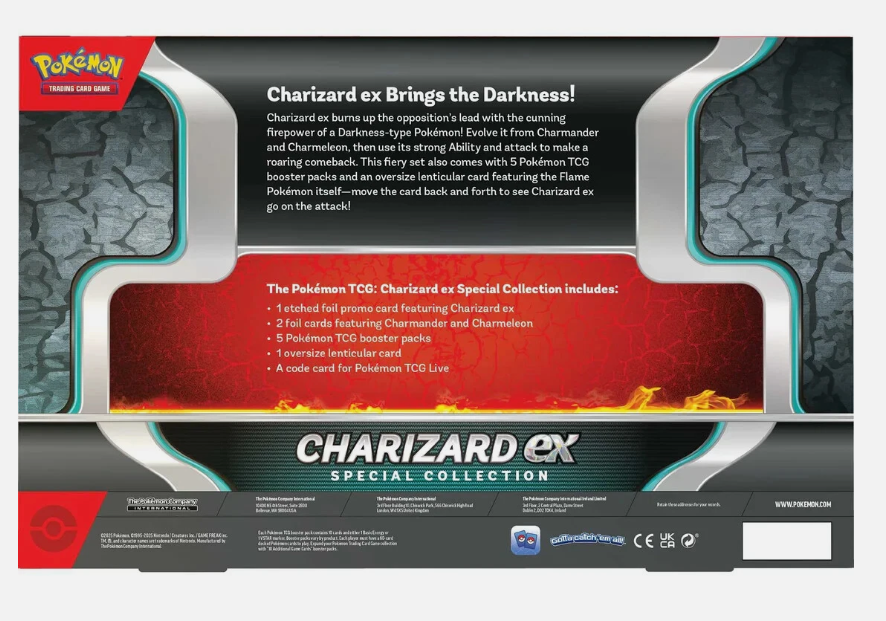 Pokémon TCG: Charizard EX Special Collection