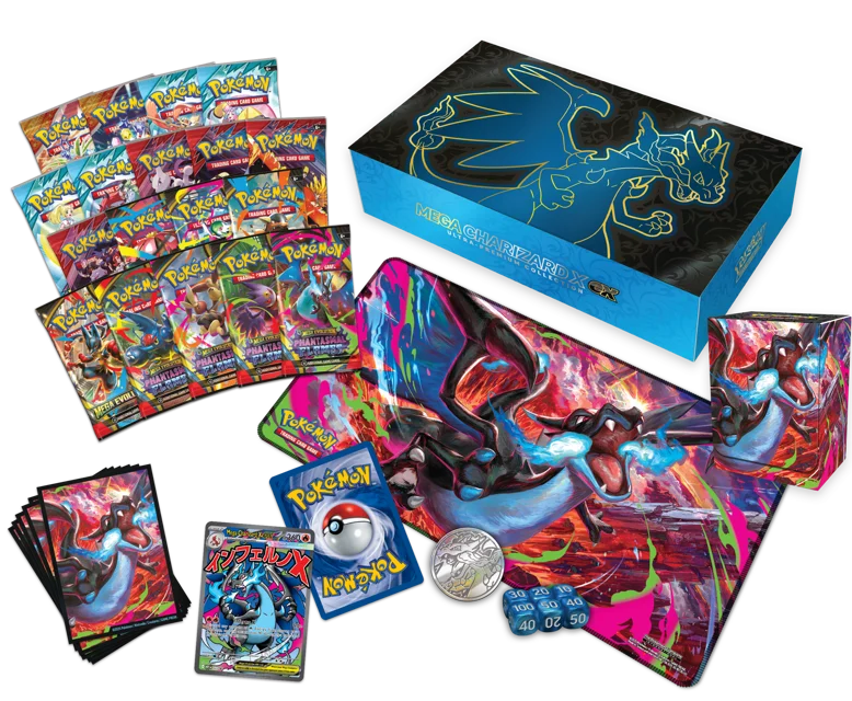 Pokémon TCG: Mega Charizard X EX Ultra Premium Collection