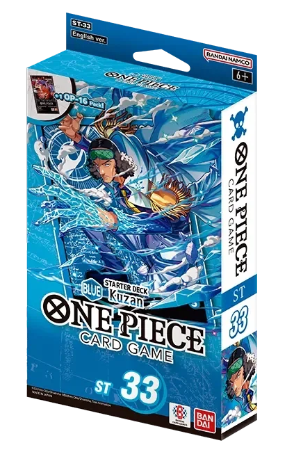 One Piece Card Game - STARTER DECK Blue Kuzan - ST-33