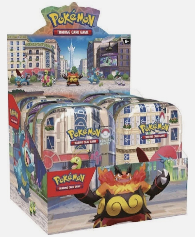 Pokémon TCG: Lumiose City - Mini Tins Assorted Display - CDU (10)