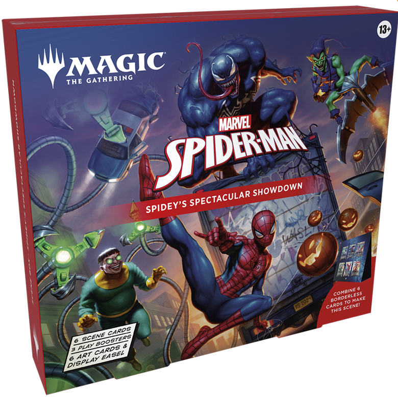 Magic the Gathering: Marvel's Spider-Man - Spidey's Spectacular Showdown Scene Box