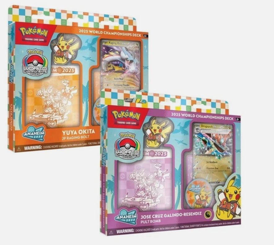 Pokémon TCG: World Championship Decks 2025 - Set of 4