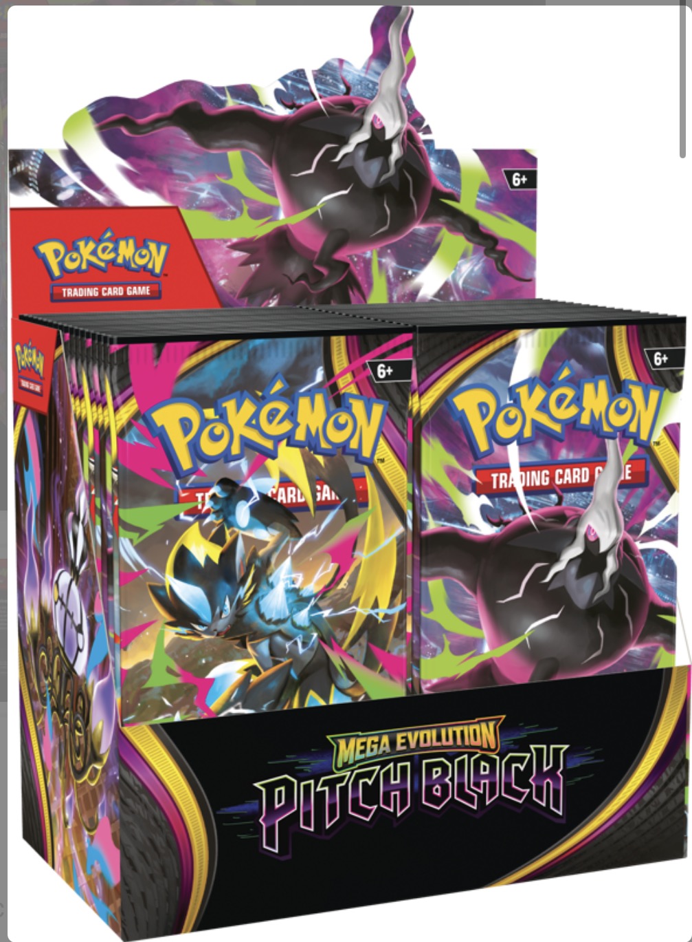 Pokémon TCG: Mega Evolution Pitch Black Booster Box (36 Packs)