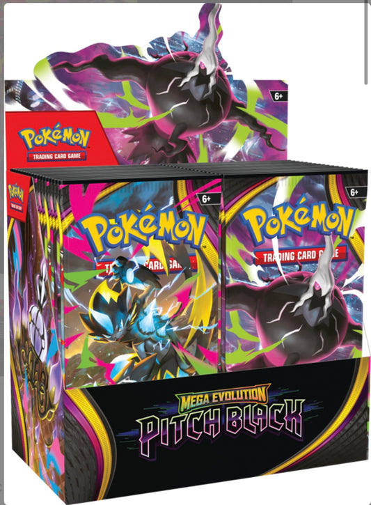 Pokémon TCG: Mega Evolution Pitch Black Booster Box (36 Packs)