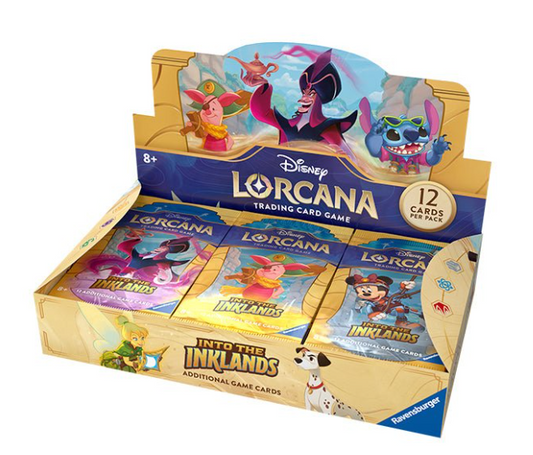 Disney Lorcana Trading Card Game: Into The Inklands - Booster Box (24 packs)