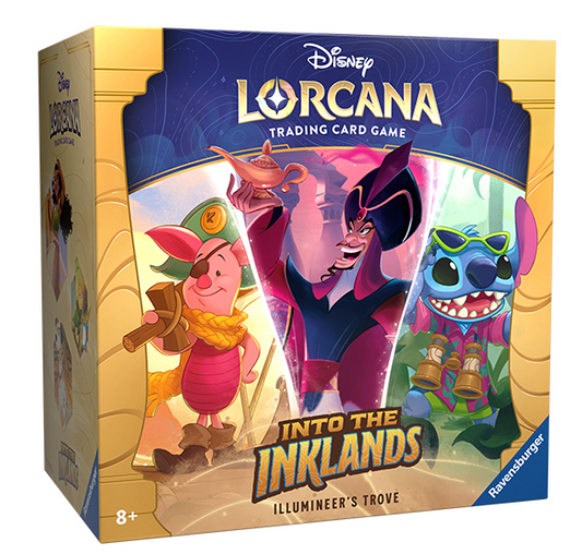 Disney Lorcana Trading Card Game: Into the Inklands – Illumineer's Trove - Set 3