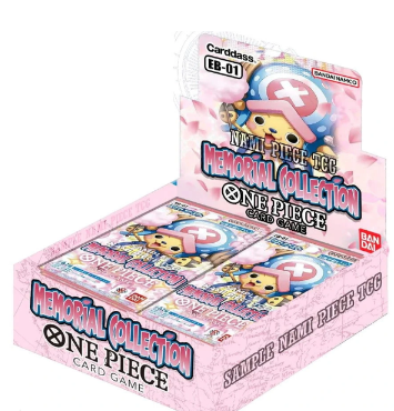 One Piece Card Game - Memorial Collection Extra Booster Display EB01 (24 Booster Packs)