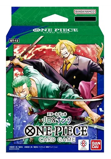 One Piece Card Game - Zoro and Sanji Starter Deck ST12