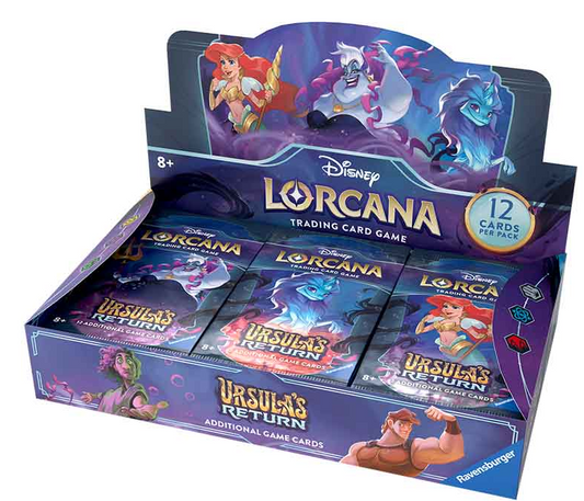 Disney Lorcana Trading Card Game: Ursula's Return - Booster Box (24 packs)