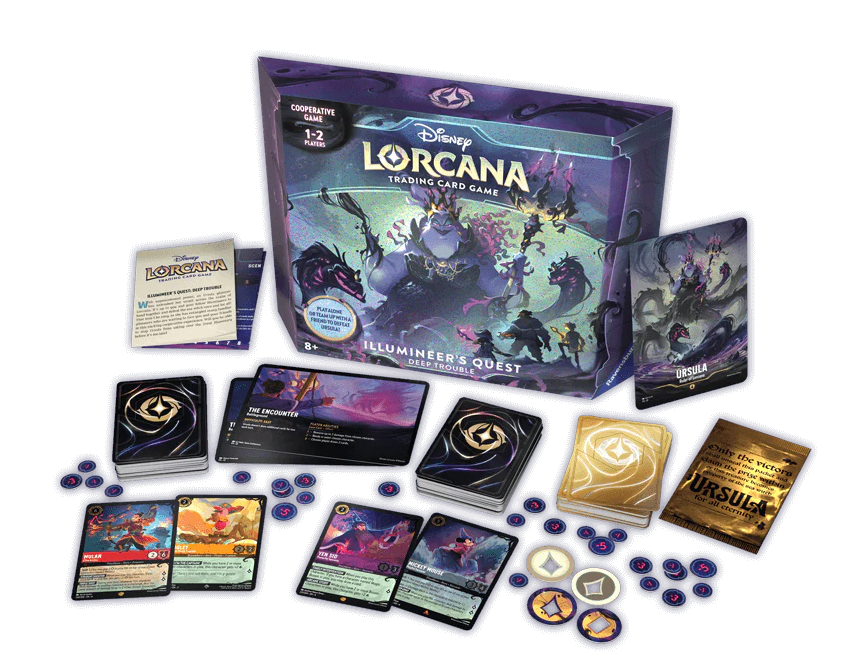 Disney Lorcana Trading Card Game:  Ursula's Return - Gift Set - Deep Trouble