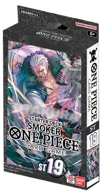 One Piece Card Game - Starter Deck Black Smoker - ST19