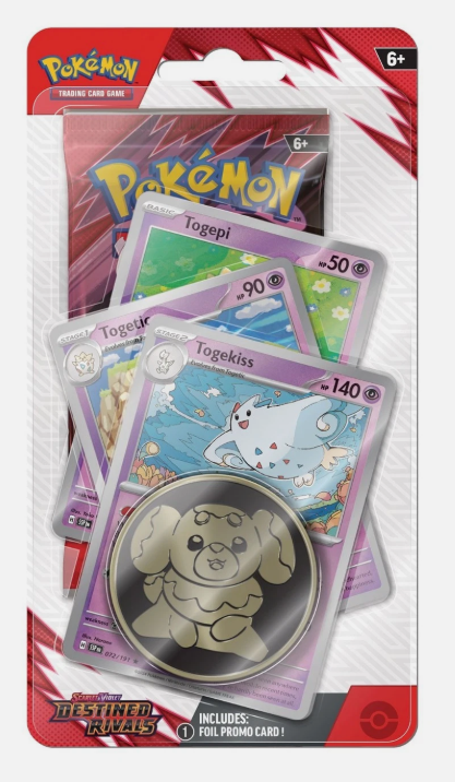 Pokémon TCG: Scarlet & Violet 10 – Destined Rivals - Premium Checklane Blister - Togekiss