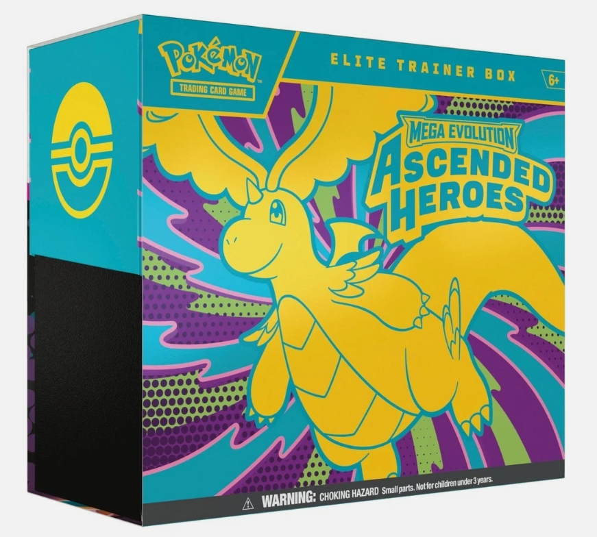Pokémon TCG: Mega Evolution Ascended Heroes - Elite Trainer Box