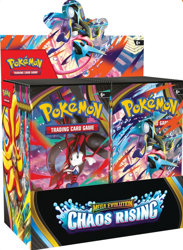 Pokémon TCG: Mega Evolution Chaos Rising Booster Box (36 Packs)