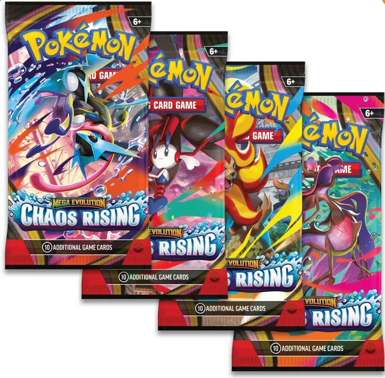 Pokémon TCG: Mega Evolution Chaos Rising Booster Box (36 Packs)