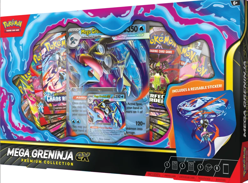 Pokémon TCG: Mega Greninja EX Premium Collection