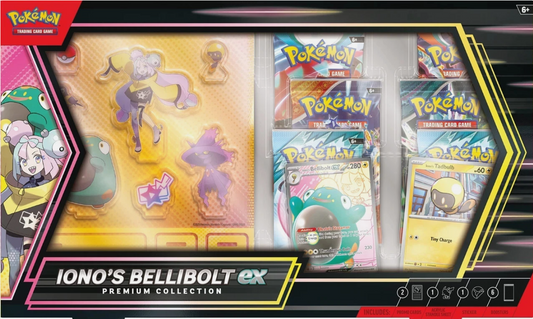 Pokémon TCG: Iono’s Bellibolt ex Premium Collection - English New & Sealed