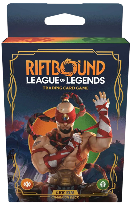 Riftbound : League of Legends - Origins Champion Deck - Lee Sin