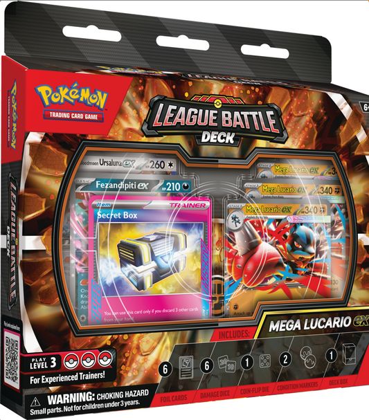 Pokémon TCG: Mega Lucario EX League Battle Deck