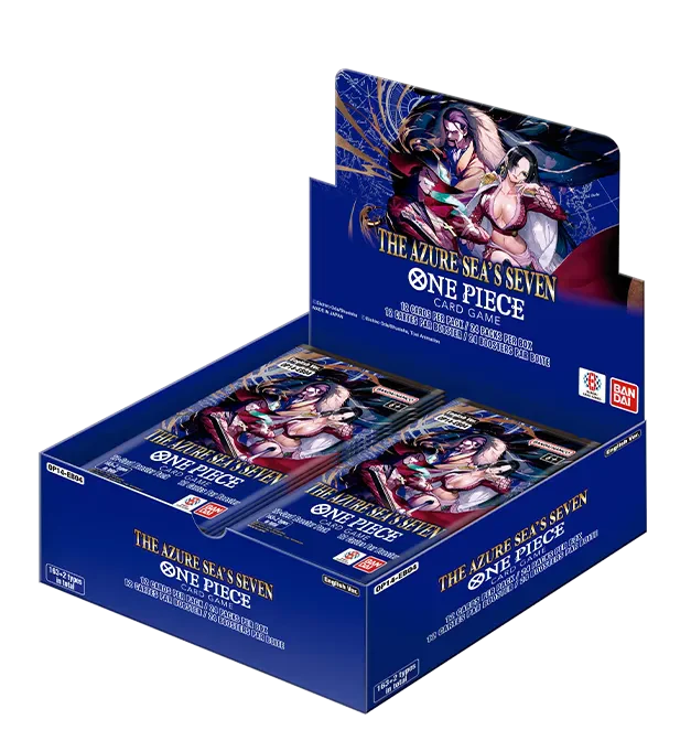 One Piece Card Game  - The Azure Sea's Seven (OP-14 & EB-04) - Booster Box (24x Packs)