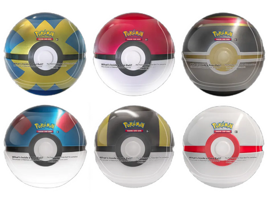 Pokémon TCG: Poké Ball Tin 2024 - Case of 6 Tins (Series 7)
