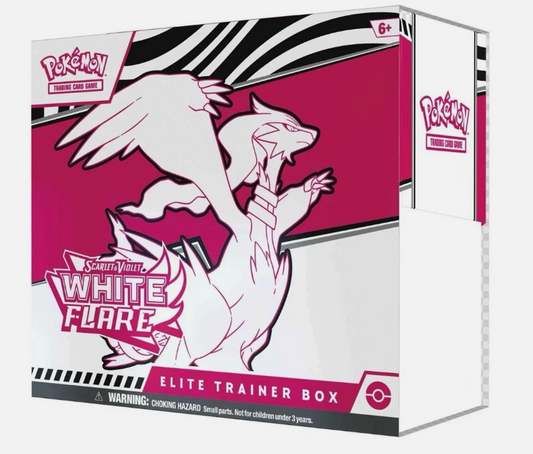 Pokémon TCG: Scarlet & Violet 10.5 - White Flare - Elite Trainer Box - Reshiram