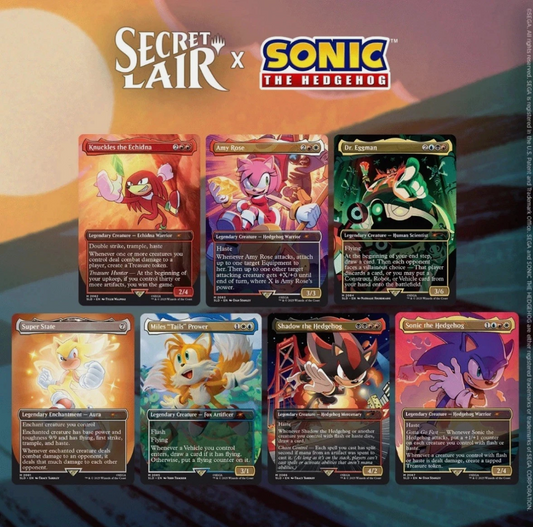 Magic the Gathering: Secret Lair Sonic the Hedgehog Friends & Foes (Non Foil)
