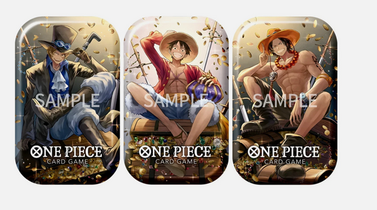 One Piece Card Game - Tin Pack Set Vol.2 (TS-02) Set of 3