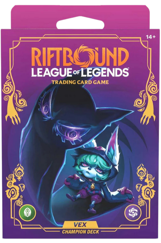 Riftbound : League of Legends - Unleashed Champion Deck - Vex