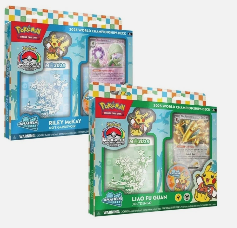 Pokémon TCG: World Championship Decks 2025 - Set of 4