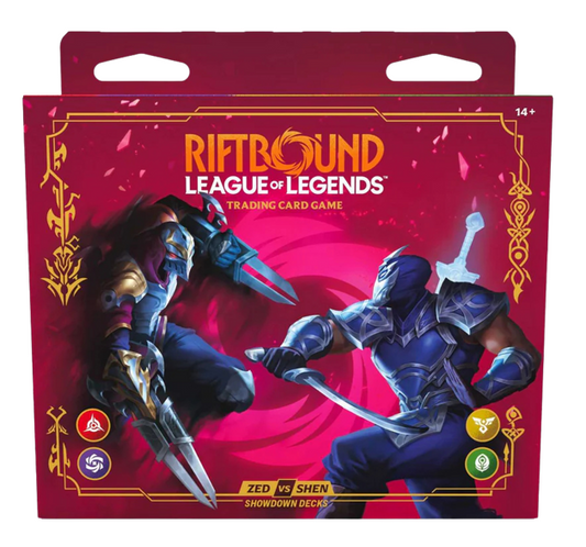 Riftbound : League of Legends Vendetta Showdown Deck Zed Vs Shen
