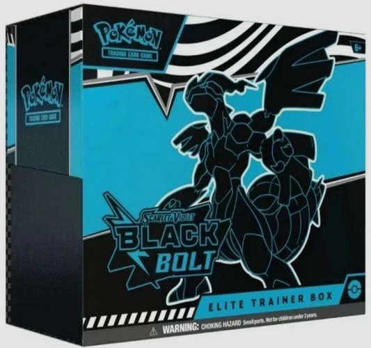 Pokémon TCG: Scarlet & Violet 10.5 - Black Bolt - Elite Trainer Box - Zekrom