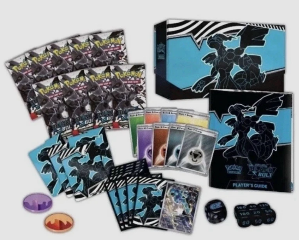 Pokémon TCG: Scarlet & Violet 10.5 - Black Bolt - Elite Trainer Box - Zekrom